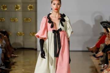 Roga abre la pasarela Colección Bridal con 22 diseños (Foto TA)